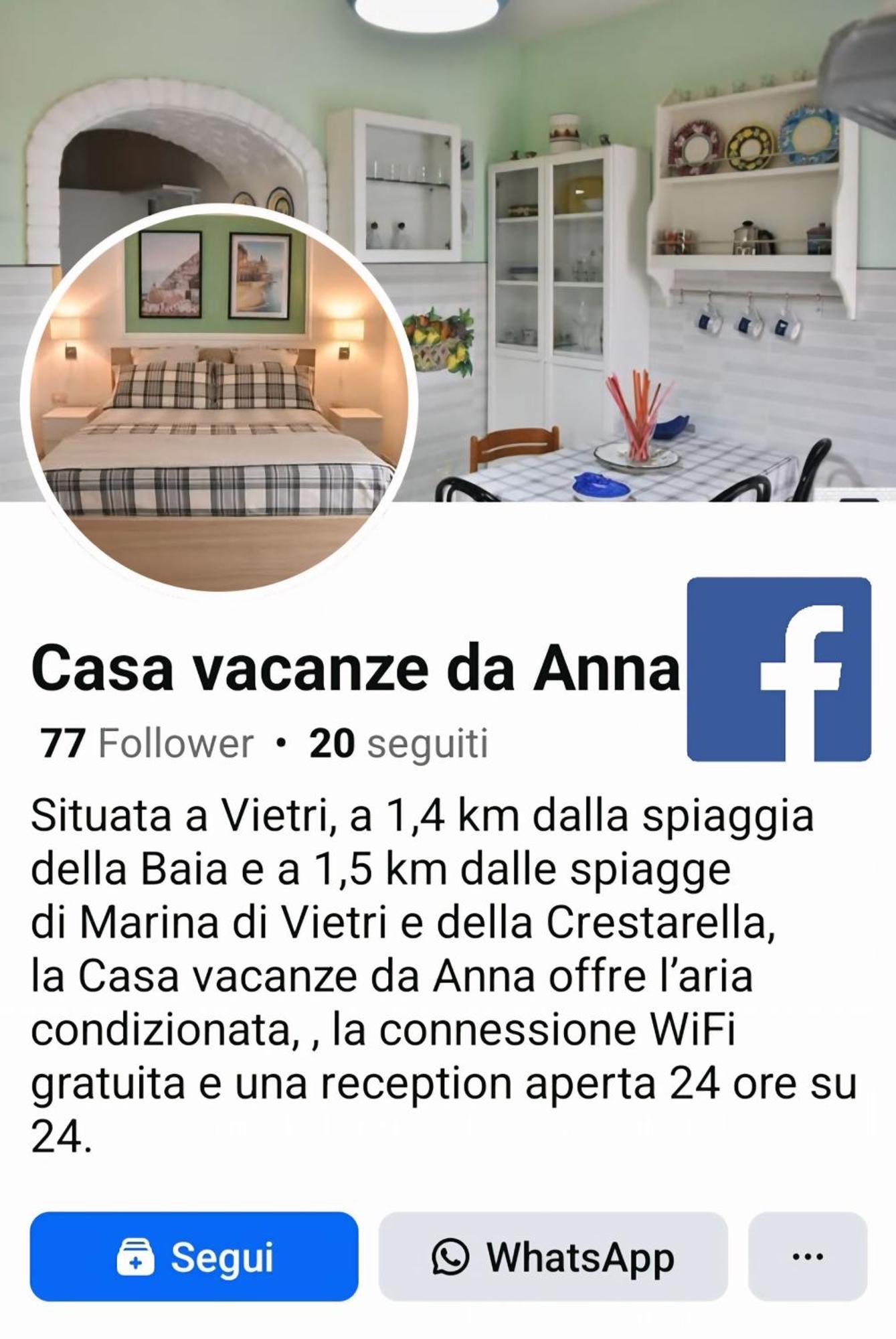 Vietri Casa Vacanze Da Anna מראה חיצוני תמונה